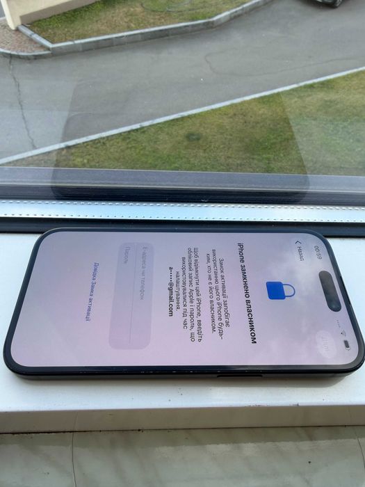 Iphone 15 256gb black icloud