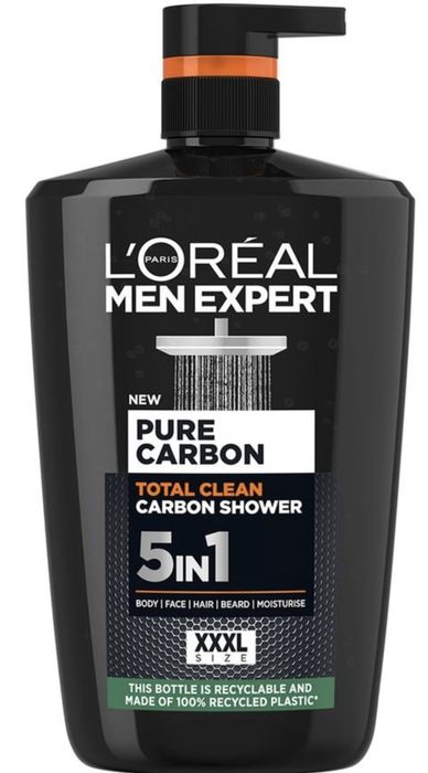 Чоловічий гель для душу L'Oreal Paris Men Expert Total Clean 5 B 1, 1