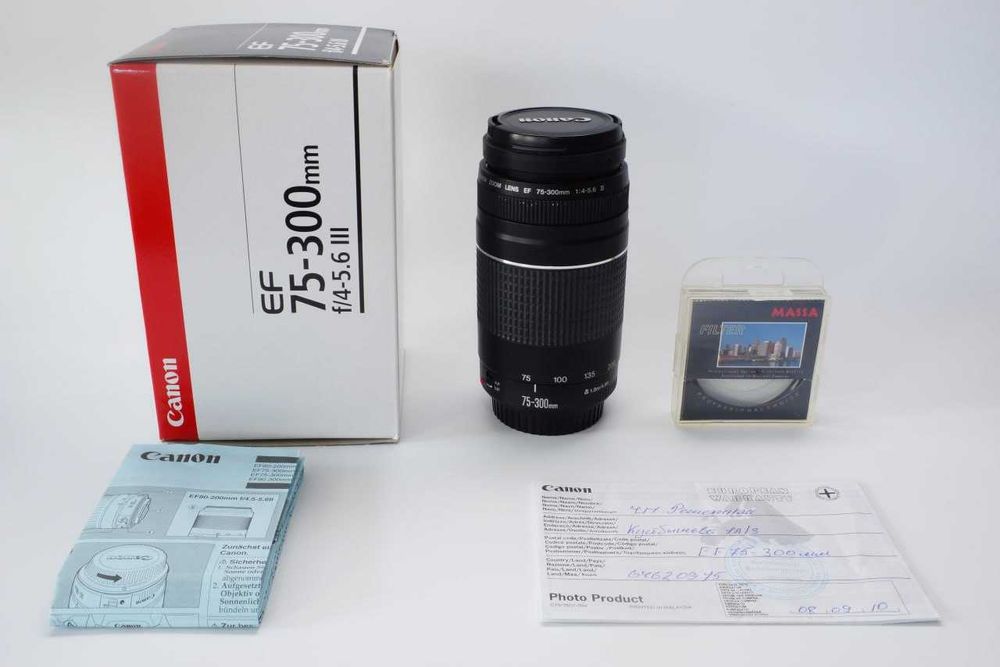 Canon EF 75-300mm f/4-5.6 III