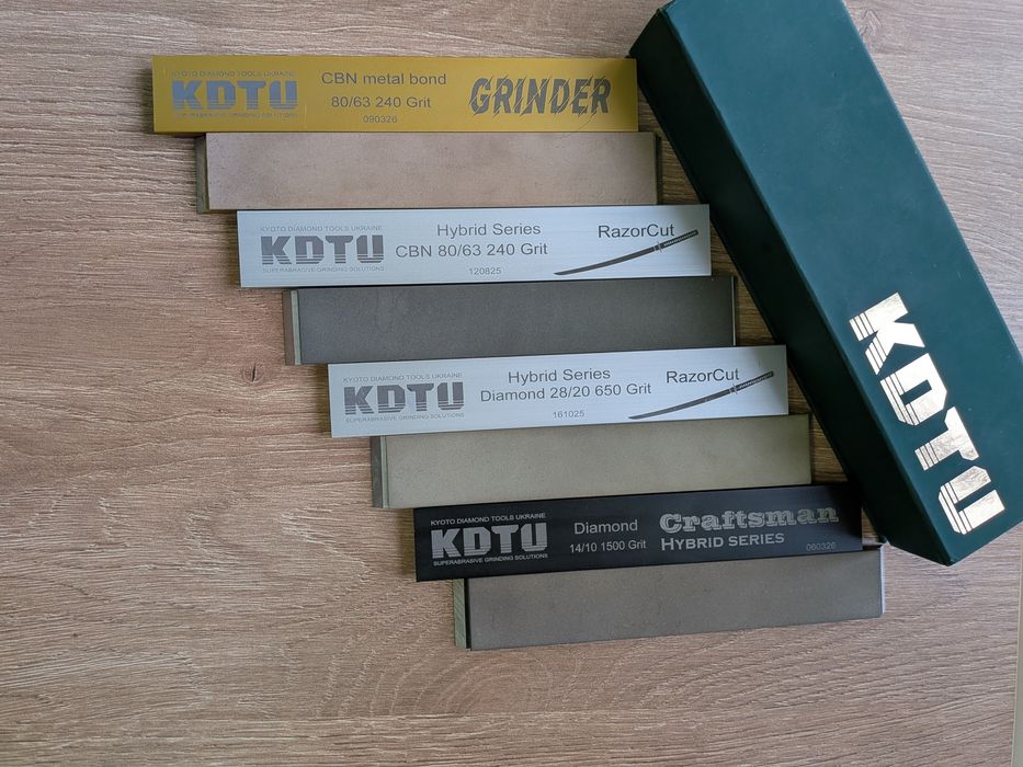 Бруски для заточки KDTU Grinder Hybrid Craftsman CBN алмаз ельбор