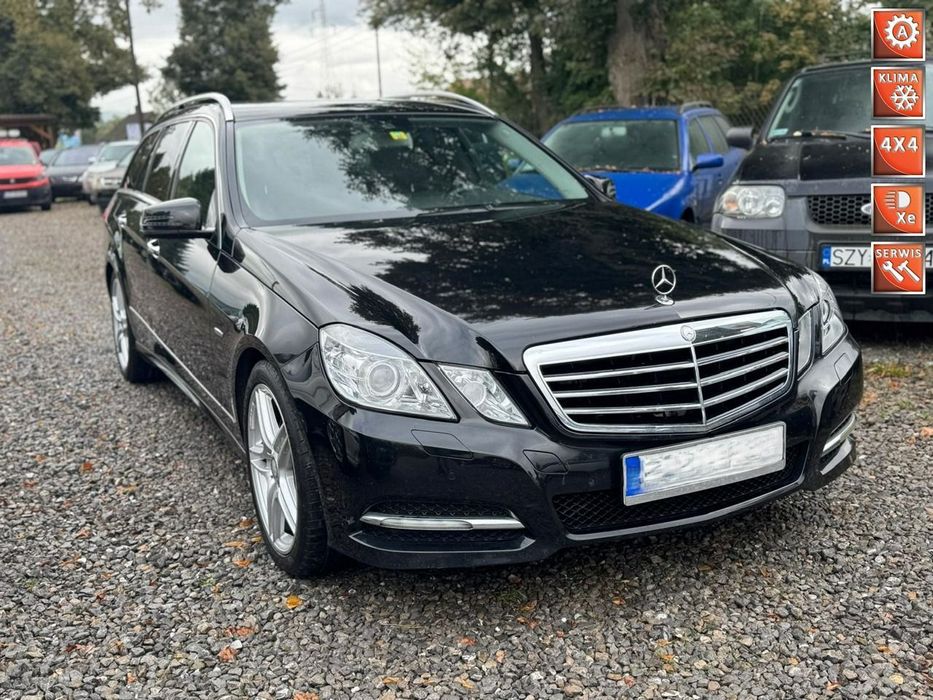 Mercedes-Benz Klasa E E 2012 avantgarde SKÓRA nowy silnik 4-matic