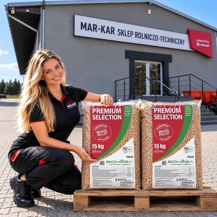 Premium Selection polski pellet drzewny, Certyfikat, Dostawa Gratis!! Odbiór własny minus 50zł!!