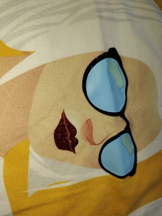 Piękny komplet Wójcik bluzka i spódnico spodnie r. 146