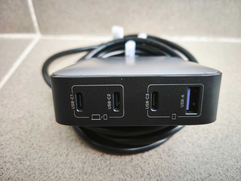Ładowarka sieciowa UGREEN CD328 Nexode 100W GaN - 4 porty (3xUSB-C + 1xA)