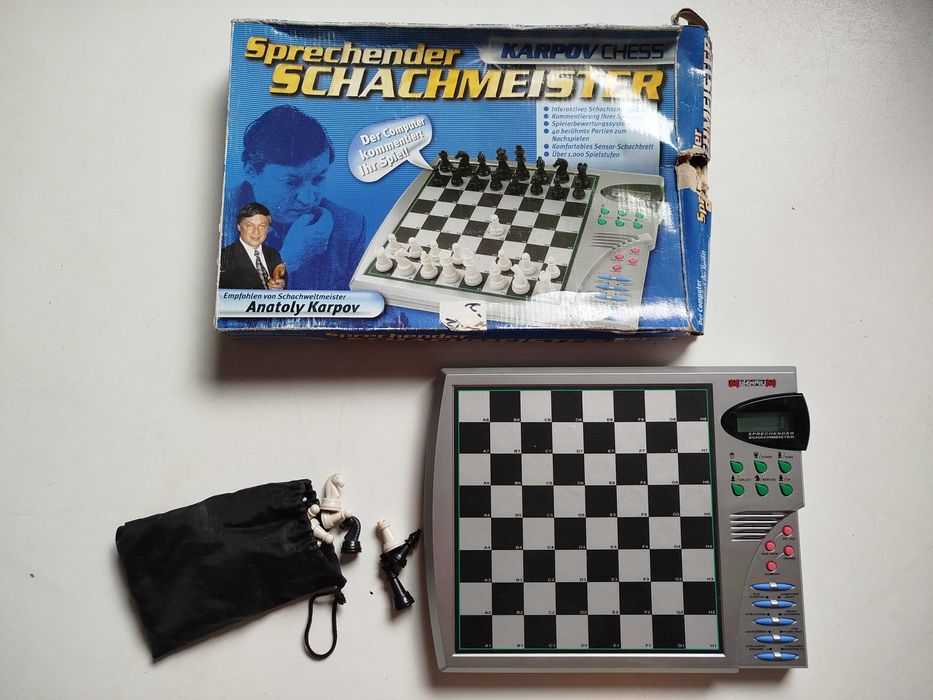Szachy magnetyczne Schachmeister Anatoly Karpov
