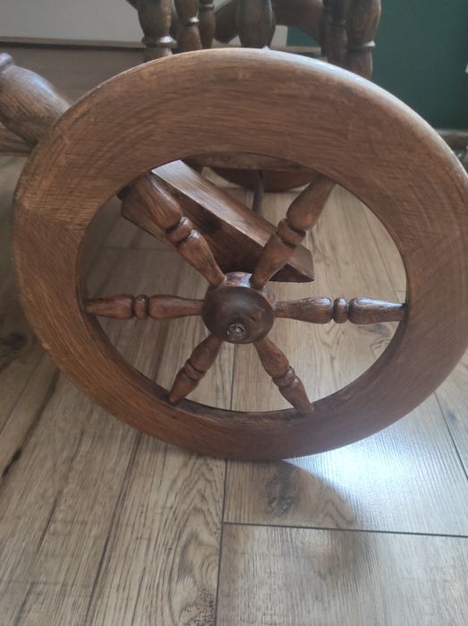 Stolik na kółkach barek retro