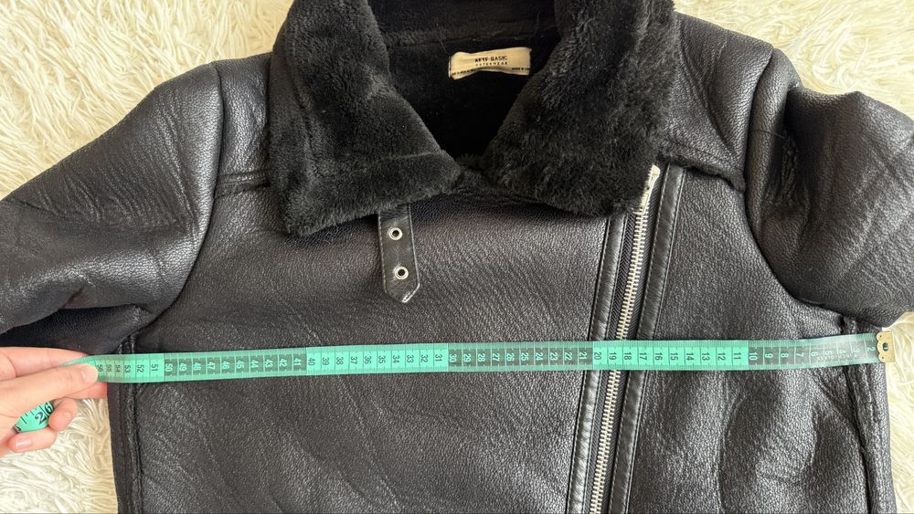 Чорна дублянка М