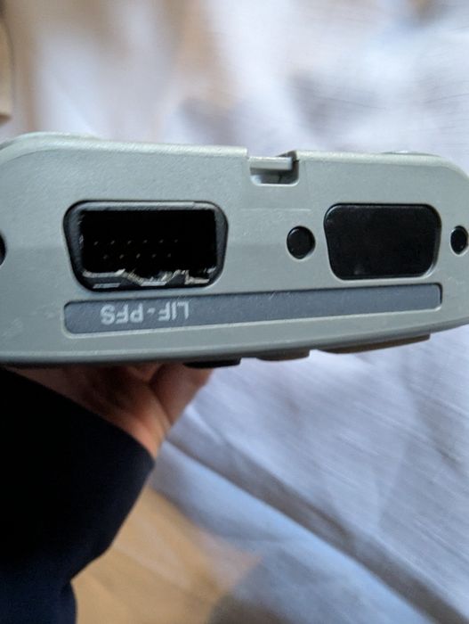 Palmtop stary komputer retro