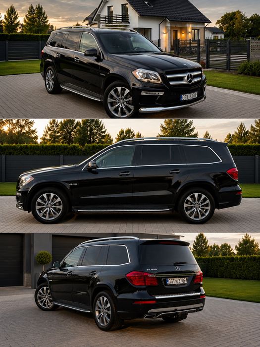 Mercedes gl 450 4maric hak 3.5t bezwypadkowy