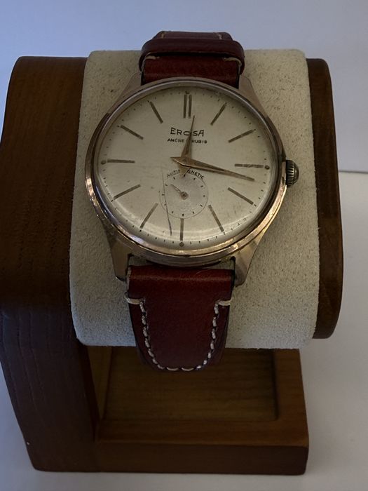Relógio vintage ERCSA – Ancre Rubis – Antimagnetic