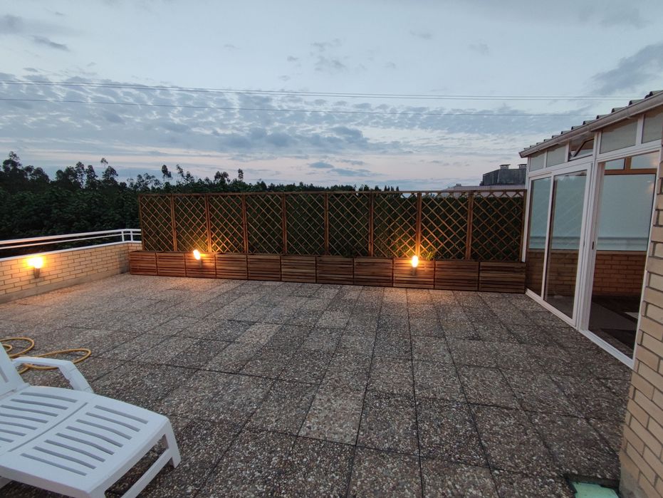 Lajetas de betão Seixo do rio - bom estado