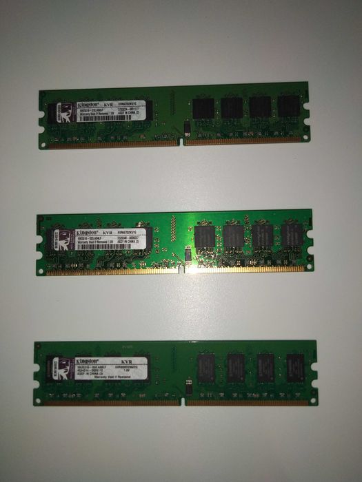 Memórias Dimm DDR2, DDR3 (Desktop)