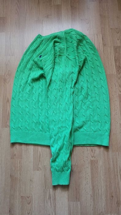 Sweter Polo Ralph Lauren warkocz