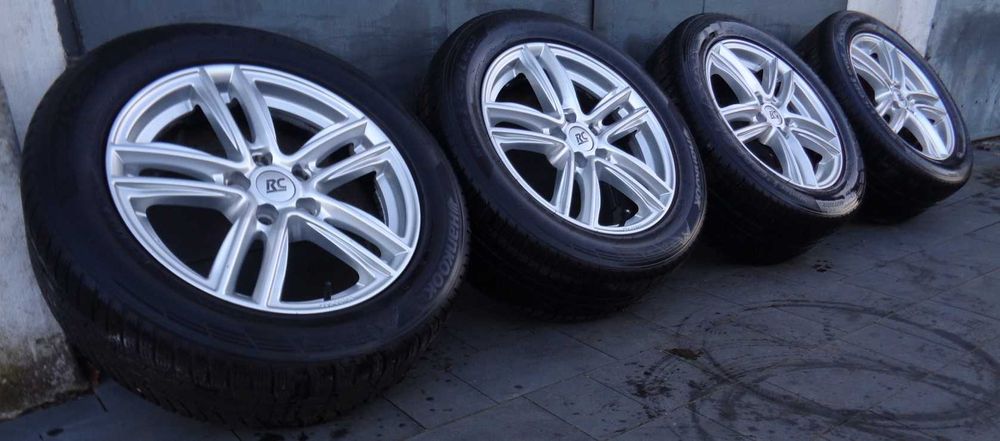 Alufelgi BROCK RC27 FORD Kuga 17 cali 5x108 VOLVO Jaguar + opony