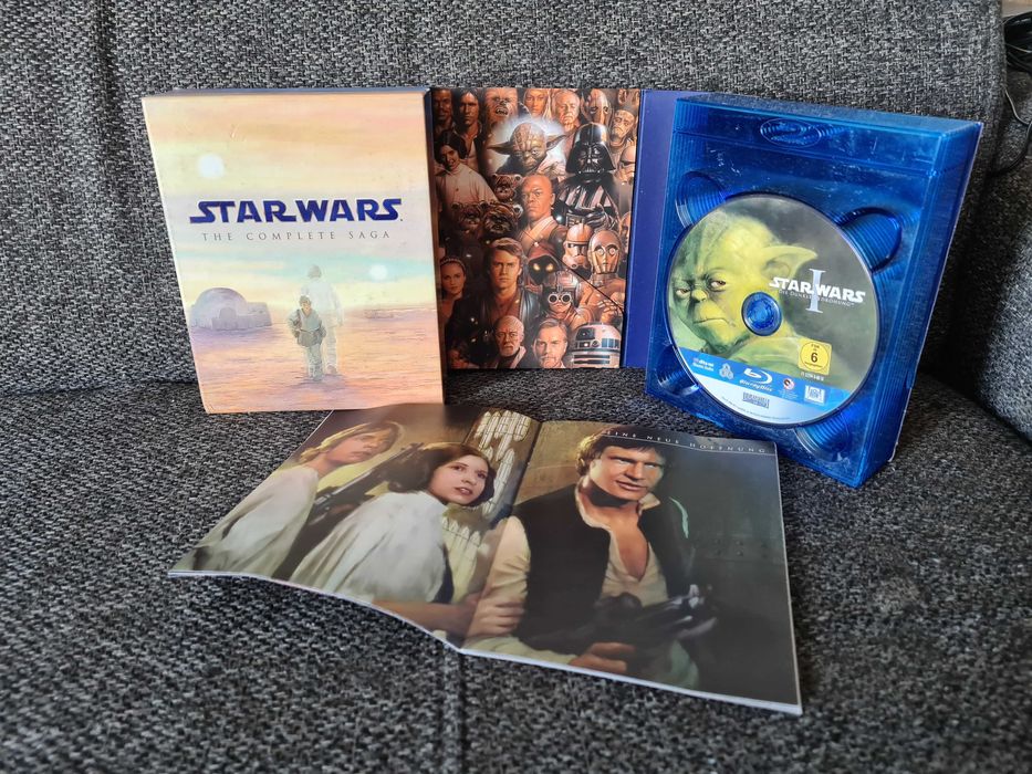 Star Wars Comlpete Saga 9płyt Blu-ray