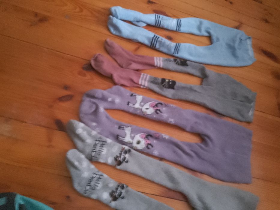 Колготи 3 пари теплі 1 ні