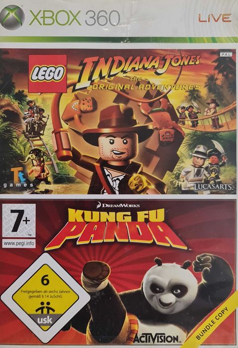 LEGO Indiana Jones&Kung Fu Panda XBOX 360 Używana Kraków