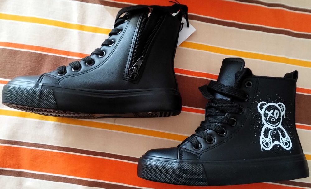 Ténis Bota Criança 29 Zalando Pele Novos