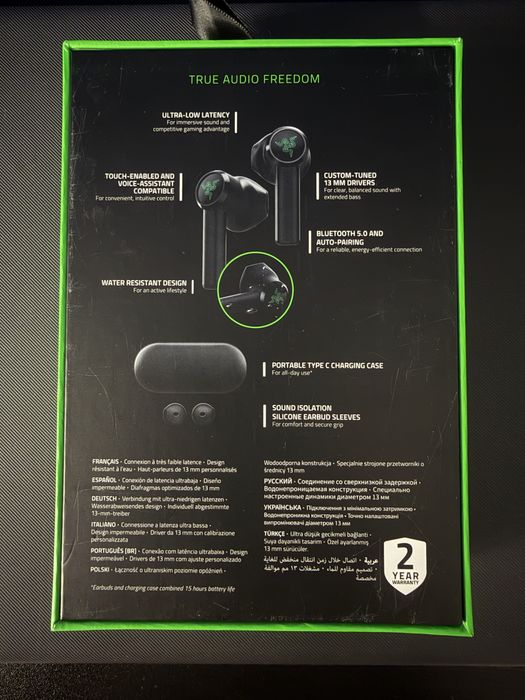 Наушники Razer Hammerhead