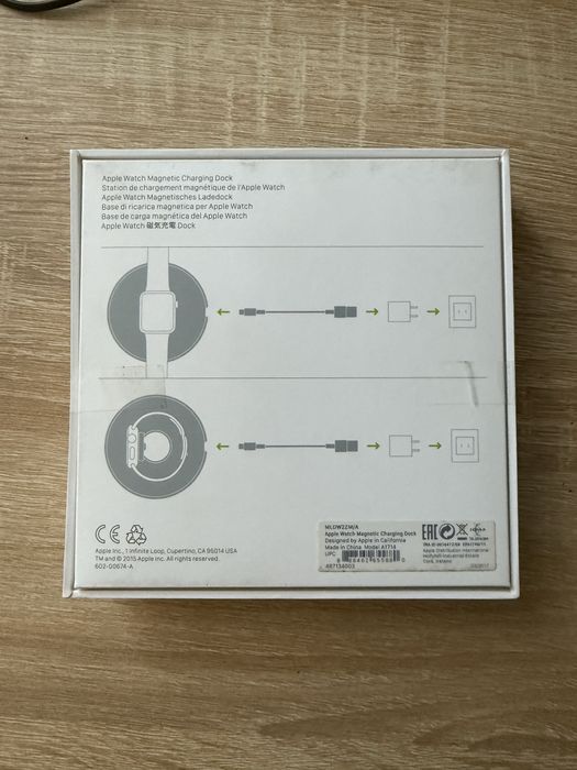 Док-станція для зарядки Apple Watch з магнітним кріпленням (MLDW2ZM/A)