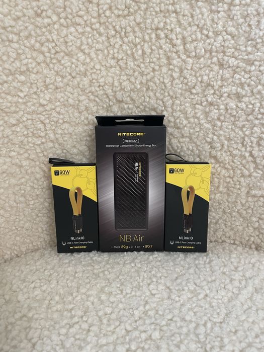 Nitecore NB AIR Зарядний Пристрій, 5000mAh | ОФ. ГАРАНТІЯ 1.5 РОКИ!