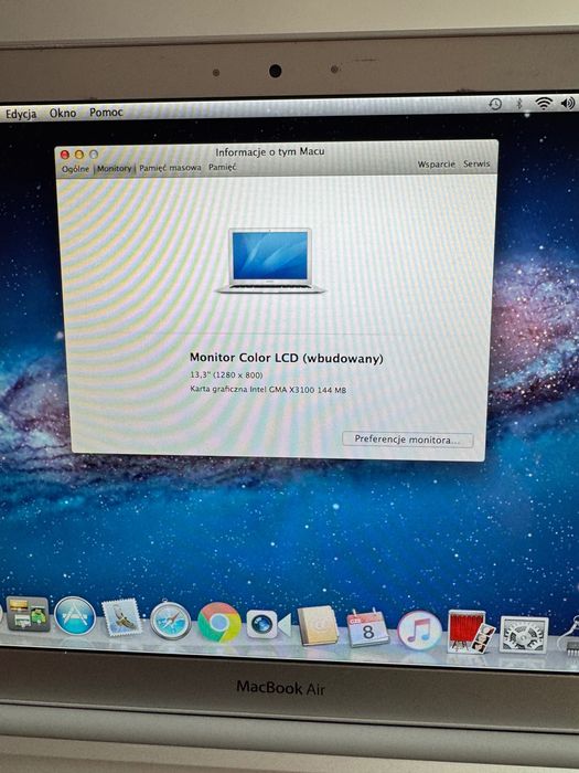 MacBook Air z ekranem 13.3 cala