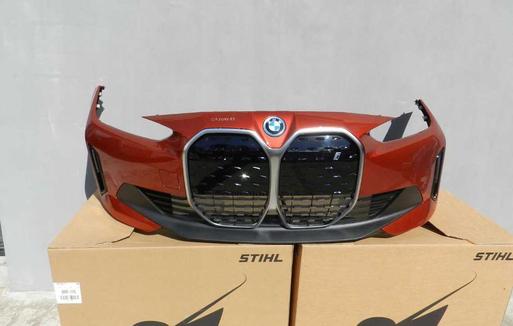 BMW i4 g26 бампер фара передній