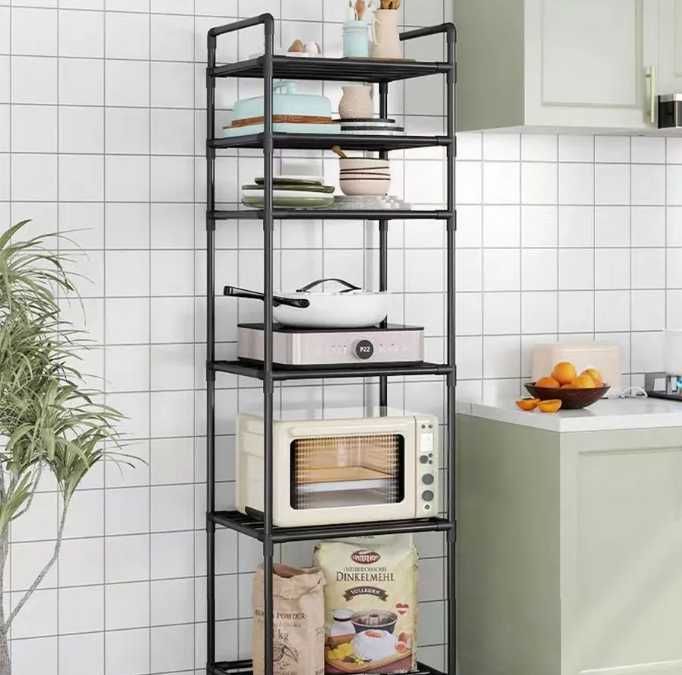 Стеллаж-этажерка на колесах в ванную или кухню