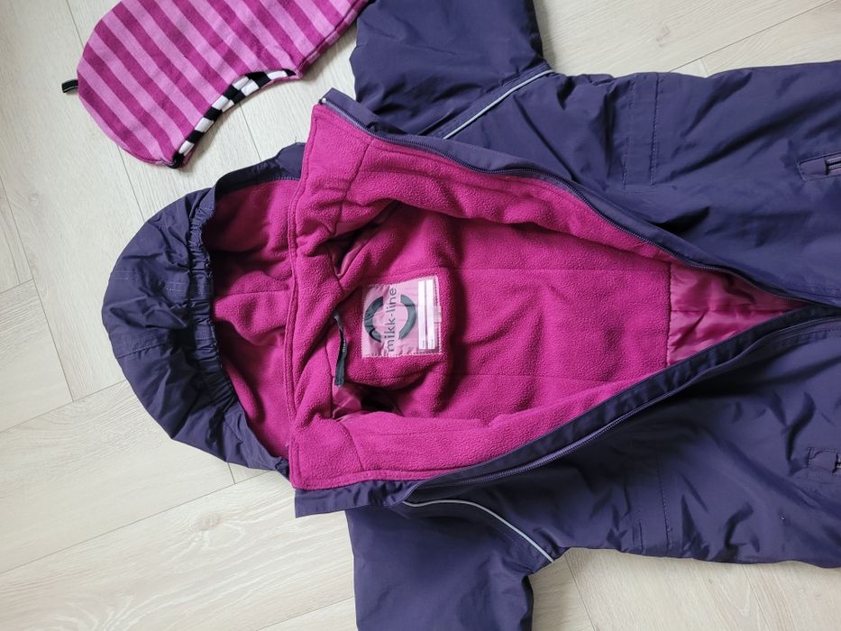 Kombinezon zimowy jednoczęściowy Mikk-,line  rozm. 116 cm