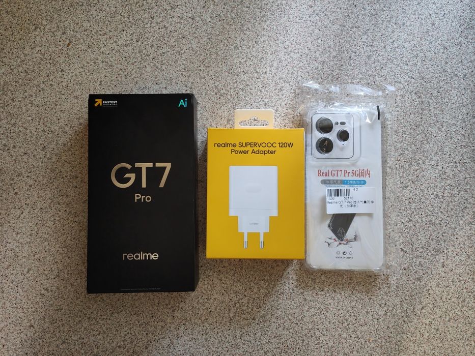 Realme GT 7 Pro 12/256Gb Galaxy Grey EU. Гарантія