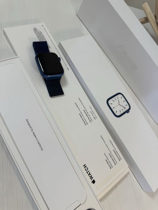 ОРИГІНАЛ Apple Watch Series 7, 45мм (Blue)