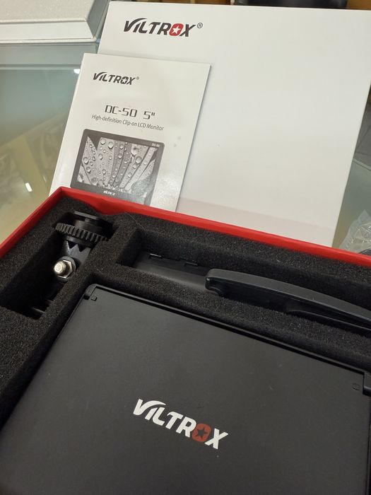 Monitor Viltrox 5”  novo em caixa