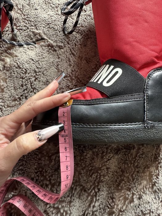 Śniegowce 32 34 Moschino jak Moon Boot dziewczynka