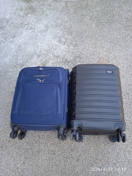 Malas  de viagem como novas com 55 40 20 cm  impecáveis.