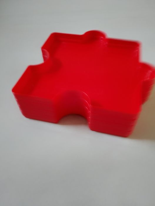 Pojemnik sortownik do puzzli