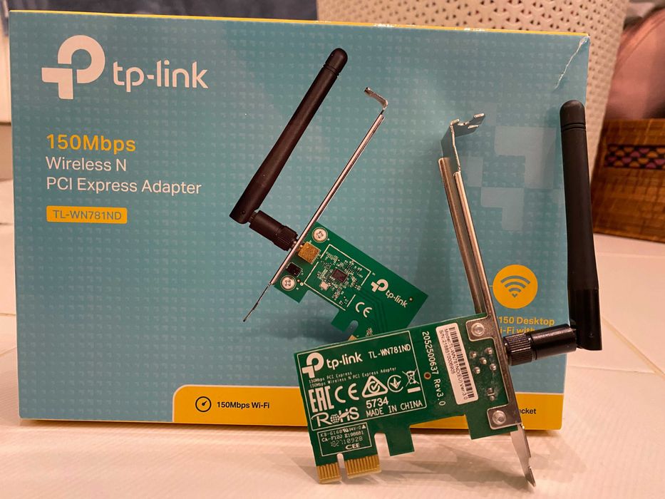 Karta sieciowa TP-LINK TL-WN781ND PCI Express, Wewnętrzna, 2.4 GHz