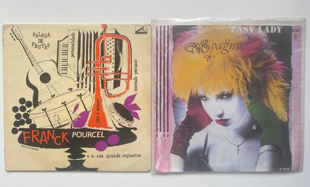 Discos de vinil singles