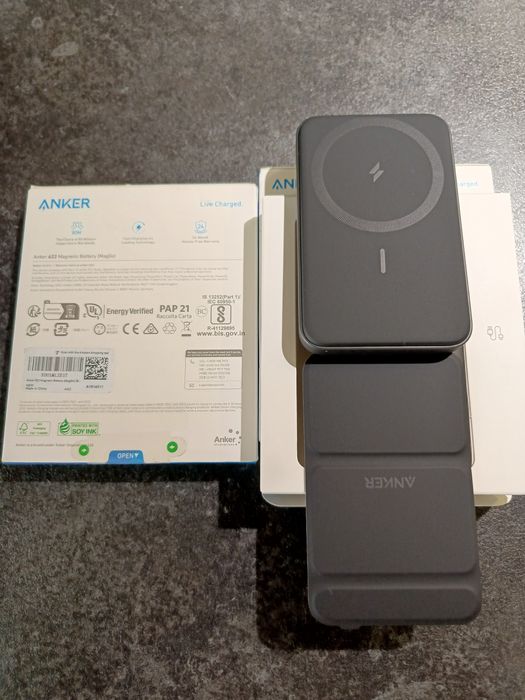 Anker Ugreenпаверы(магсейф)maggo 622 5000mah автомобильные зарядки на магсейве 25w беспроводные зарядки хабы блочки питания movespeed 10000mah магсейф