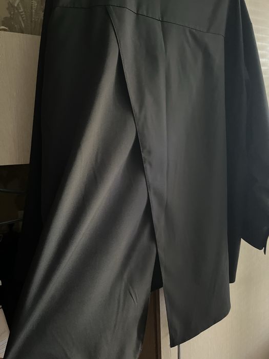 Рубашка чорна великий розмір