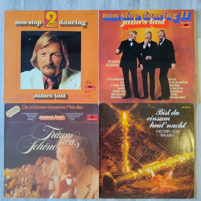 Zestaw 4 LP - James Last i inne. 4 winyle
