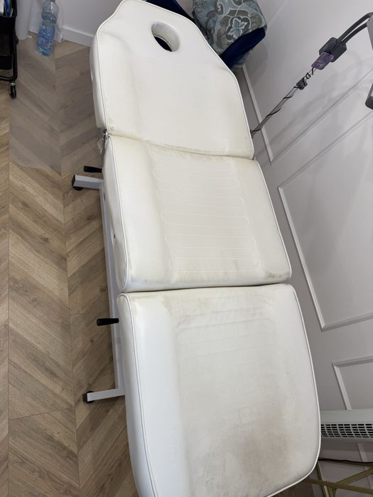 Fotel kosmetyczny łóżko  kosmetyczne poduszka do rzęs  polecam