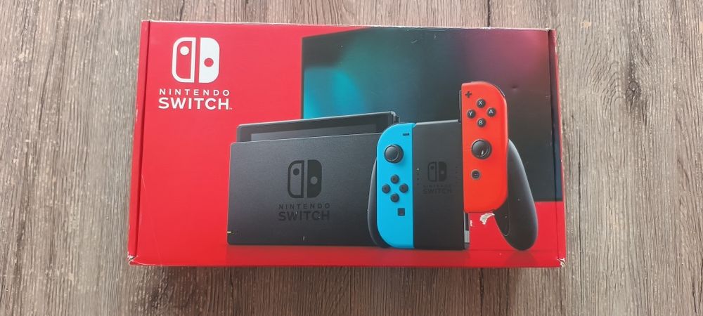 Nintendo Switch 1 (Neon Red-Blue) V2