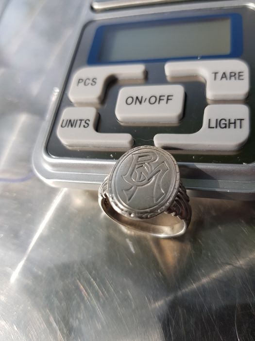 Srebro.Piękny sygnet dla Pani lub Pana