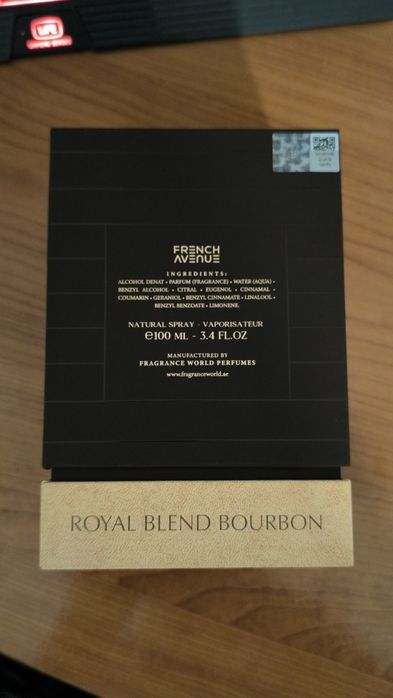 Perfume Royal Blend Bourbon