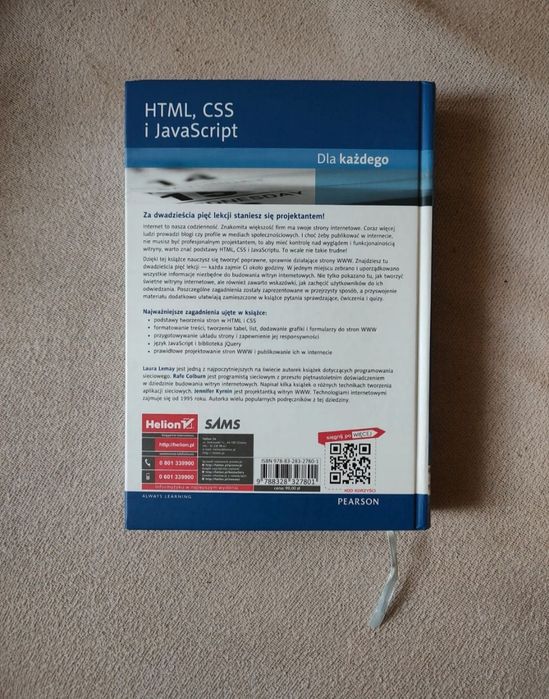 Książka HTML, CSS, JavaScript