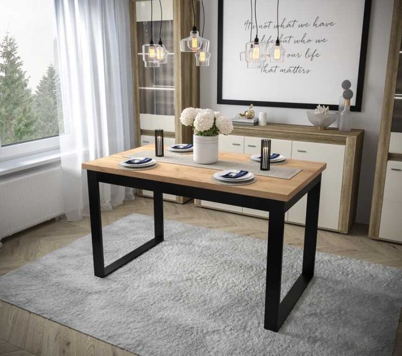 Stół rozkładany GERT 170-240/90cm Lancelot Arisan Wotan Halifax Hikora