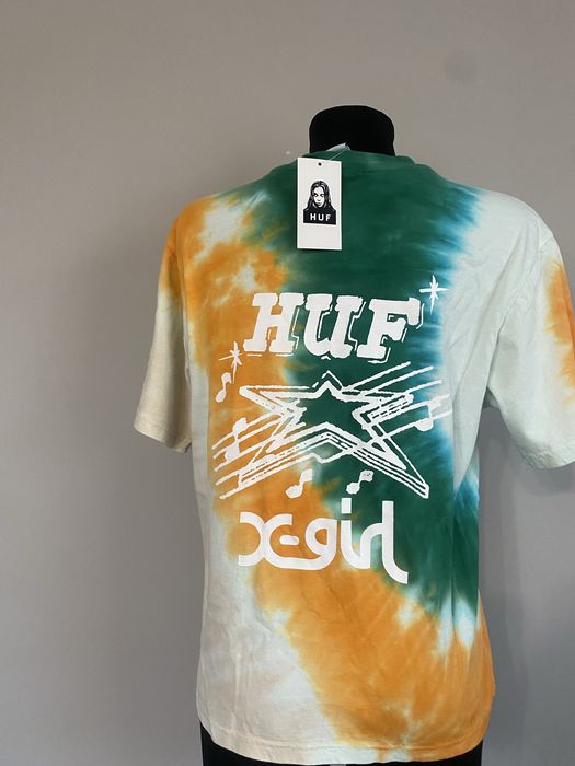 Podkoszulek nowy HUF bless up tie Dye Relax Tee, rozmiar M - z metką!