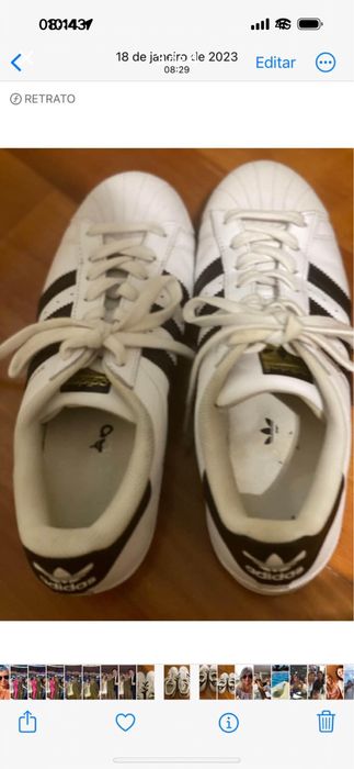 Vendo tenis ADIDAS SUPERSRAR -39 -unisexo