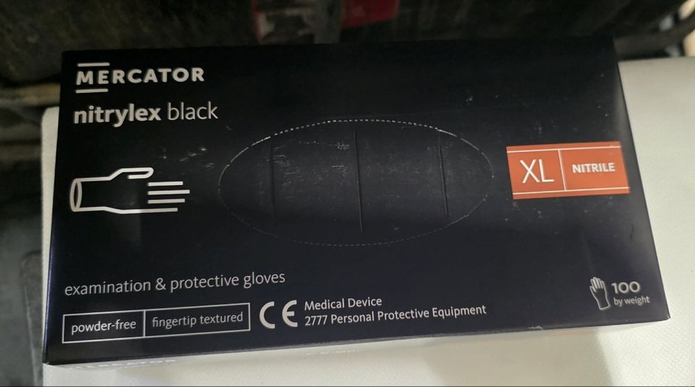 Rękawiczki nitrylowe rozmiar XL Nowe