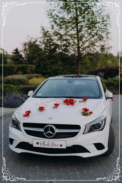 Auto do ślubu. Samochód na ślub. Mercedes CLA, wolne terminy